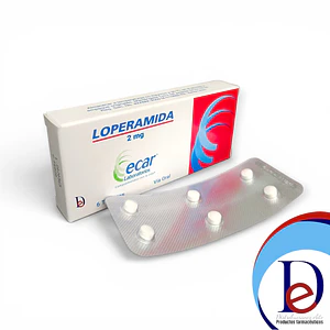 LOPERAMIDA 2 MG X 6 TAB - -ECAR -UBI 13-E