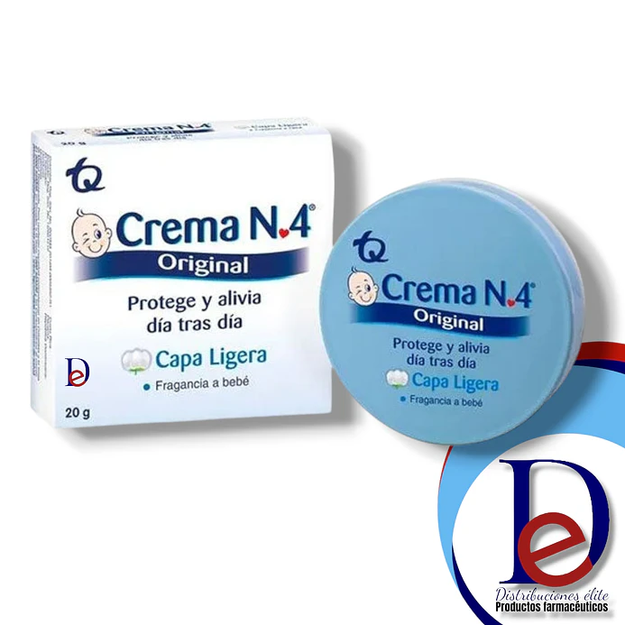 CREMA N4 ORIGINAL X 20 GR- OXIDO DE ZINC- TQ- UBI 27-C 1