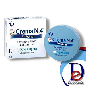 CREMA N4 ORIGINAL X 20 GR- OXIDO DE ZINC- TQ- UBI 27-C
