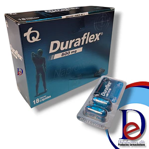 DURAFLEX FORTE 500 MG X 18 CAP- NAPROXENO 500 MG- TQ- UBI 12-A