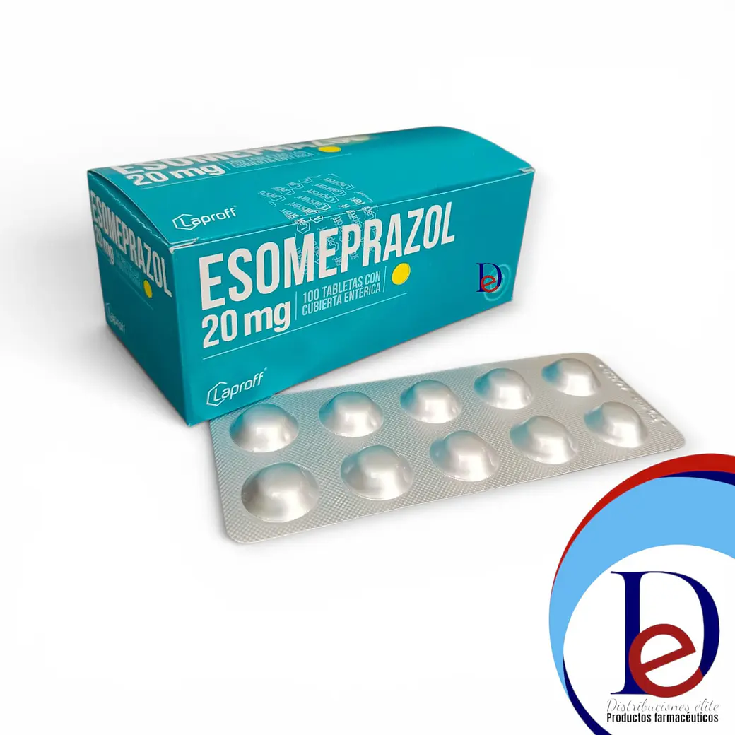 ESOMEPRAZOL 20 MG X 100 TAB- - LAPROFF- - UBI 14-E 1
