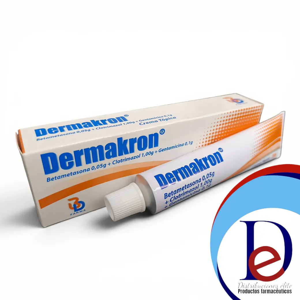 DERMAKRON CREMA X 20 GR - BETAMETASONA+ CLOTRIMAZOL+ GENTAMICINA- BRADYSTER- UBI 26-B-BLOQUE 1-BODEGA C SALDO 1