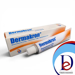 DERMAKRON CREMA X 20 GR - BETAMETASONA+ CLOTRIMAZOL+ GENTAMICINA- BRADYSTER-UBI 26-B-BLOQUE 1