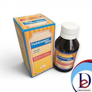 TUSSIONEX DUO JBE X 120 ML- BROMEXINA+ GUAYACOLATO- LABQUIFAR- - UBI 3-F