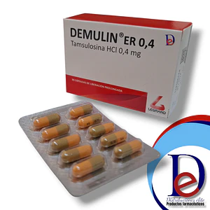 DEMULIN ER 0,4 X 30 CAP- TAMSULOSINA - LEGRAND- UBI 2-C