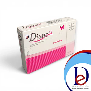 DIANE 35 X 21 GRAGEAS- - BAYER- - UBI 6-D