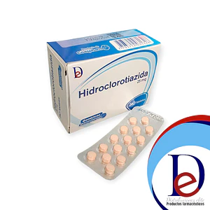 HIDROCLOROTIAZIDA 25 MG X 240 TAB- - COASPHARMA- 6-E
