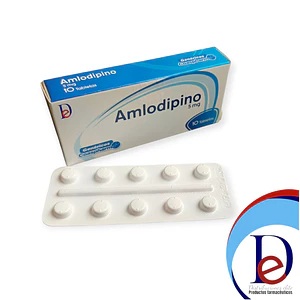 AMLODIPINO 5 MG X 10 TAB- - COASPHARMA- UBI 6-D