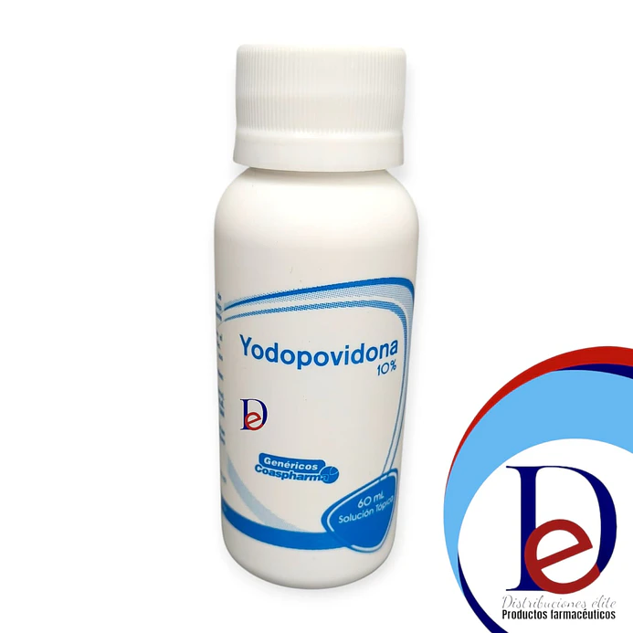 YODOPOVIDONA 10% SOLUCION X 60 ML --COASPHARMA UBI 12-B 1