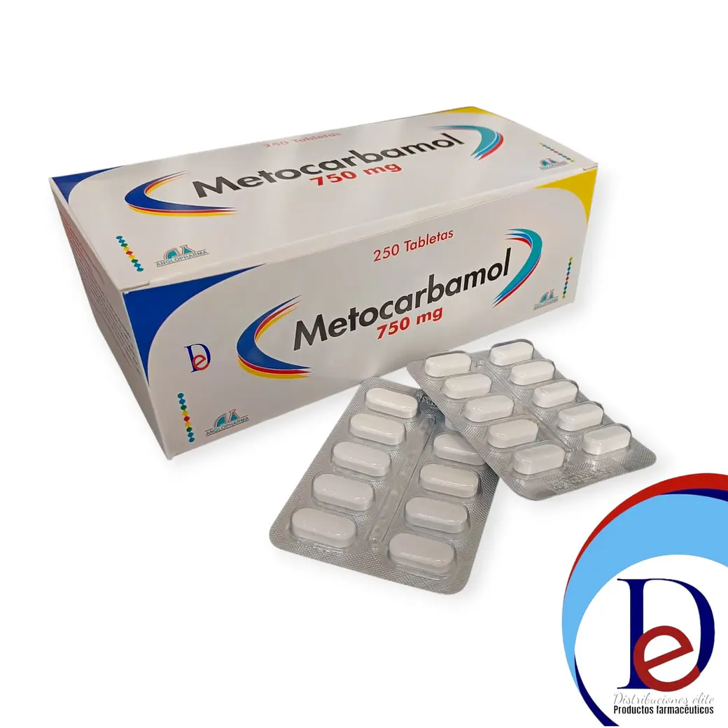 METOCARBAMOL 750 MG X 250 TAB- - OPHALAC- 2-D 1