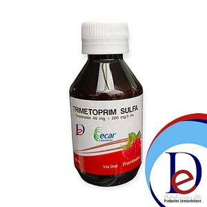 TRIMETOPRIM SULFA 240MG/5ML SUSP X 120 ML - - ECAR- 12-D