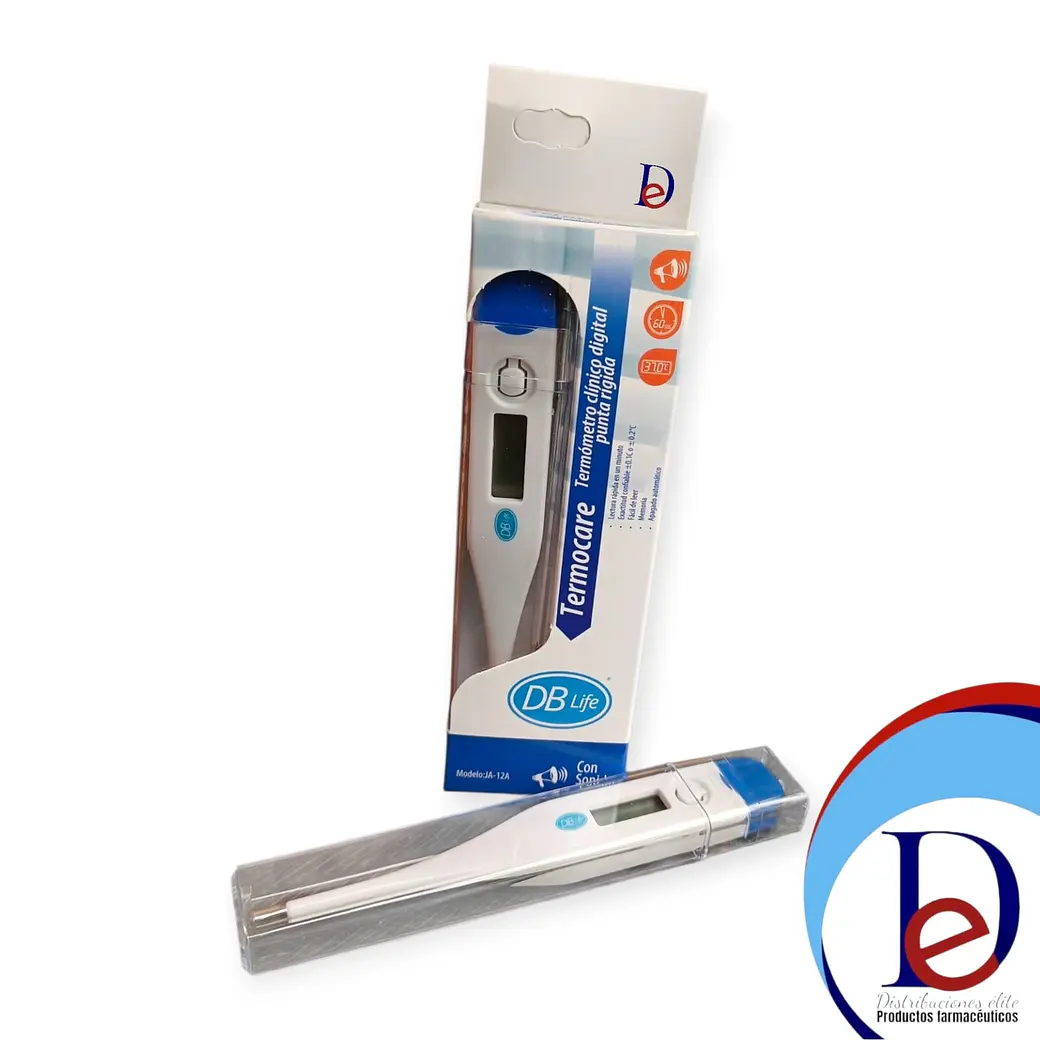 TERMOMETRO DIGITAL RIGIDA X 1 UNID-  - DIAGNOSTICOS- - UBI 28-D* 1