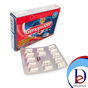 GENOPRAZOL 10 MG X 14 CAP- OMEPRAZOL 10 MG- GENOMMA- UBI 2-E