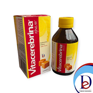 VITACEREBRINA JBE CARAMELO X 180 ML -MULTIVITAMINICO -FINLAY -UBI 27-C