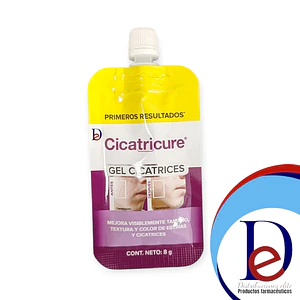 CICATRICURE GEL CICATRICES X 8 GR- - GENOMMA- UBI 18-B 