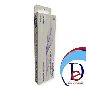 PRUEBA DE EMBARAZO EARLY TEST ESFERO x 1 - - INTERBEL- UBI 22-A-HUECO