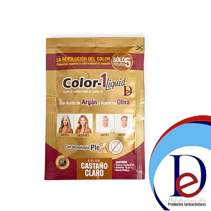 TINTURA LIQUIDA COLOR 1 CASTAÑO CLARO SB- - INTERBEL- UBI 26-D