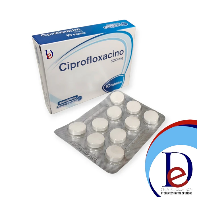 CIPROFLOXACINO 500 MG X 10 TAB- - COASPHARMA- UBI 5-F 1