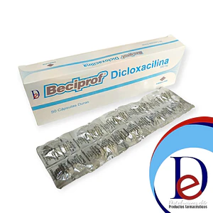 BECIPROF 500 MG X 50 CAP- DICLOXACILINA 500 MG- MEDLINE- UBI 4-A