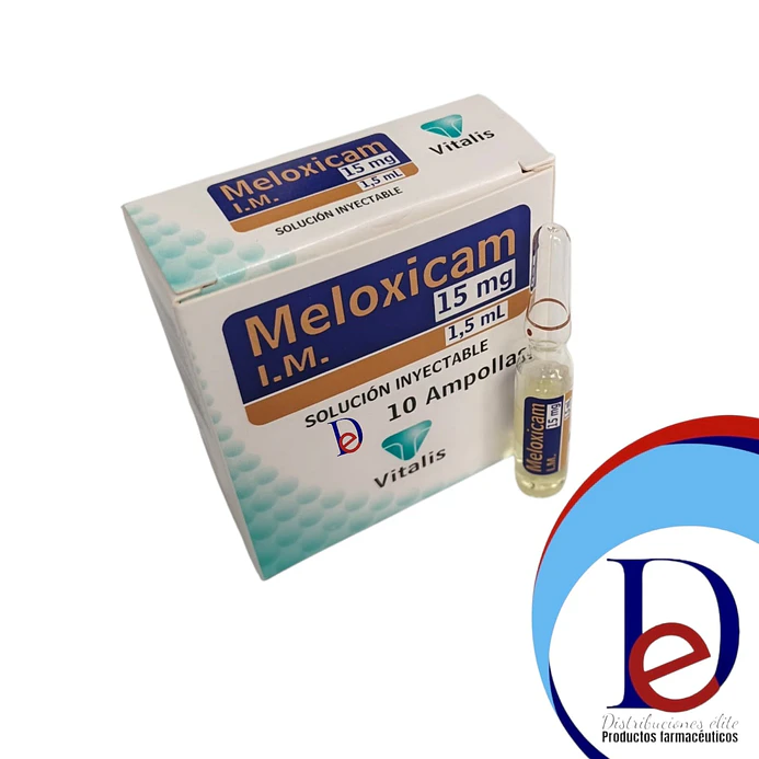 MELOXICAM 15MG/1.5ML X 10 AMP- - VITALIS- - UBI 17-E 1
