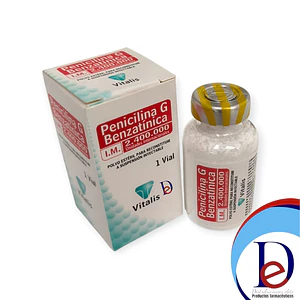 PENICILICA G BENZATINICA 2.400.000UI X 1 --VITALIS UBI 17-E