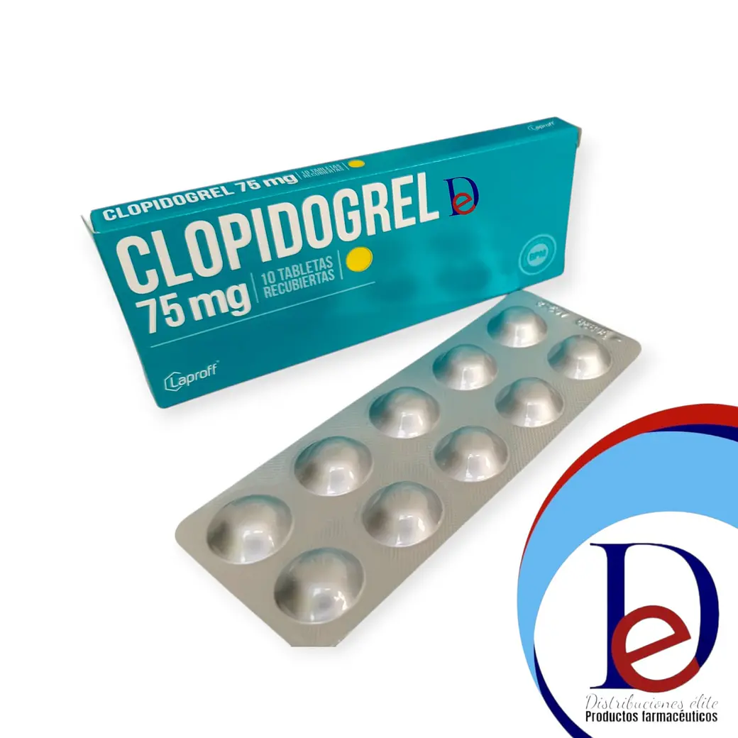 CLOPIDOGREL 75 MG X 10 TAB- - LAPROFF- - UBI 14-E 1