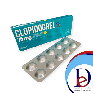 CLOPIDOGREL 75 MG X 10 TAB- - LAPROFF- - UBI 14-E