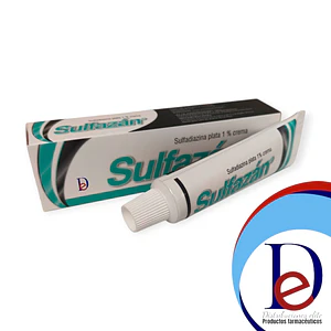 SULFAZAN 1% X 30 GR- SULFADIAZINA DE PLATA- VITALIS-VTO MAR 27- UBI 1-B