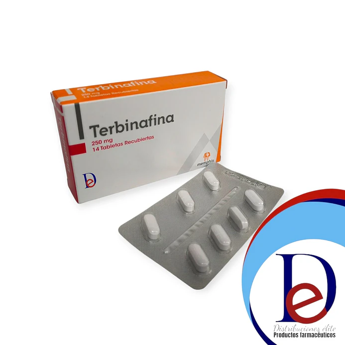 TERBINAFINA 250 MG X 14 TAB- - MEMPHIS- VTO DIC 26- UBI 28-D 1