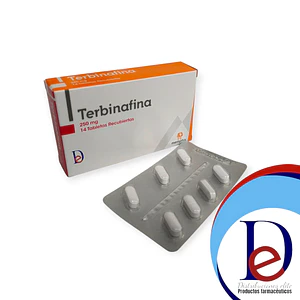 TERBINAFINA 250 MG X 14 TAB- - MEMPHIS- VTO DIC 26- UBI 28-D