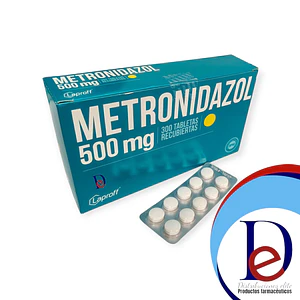 METRONIDAZOL 500 MG X 300 TAB- - LAPROFF- 14-D