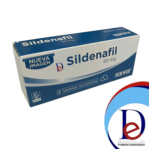 SILDENAFIL 50 MG X 2 TAB- - RECIPE- UBI 19-B