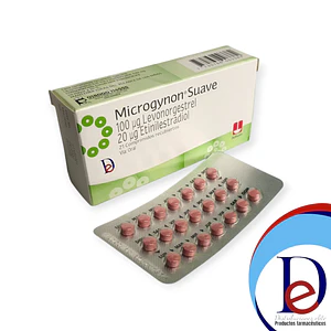 MICROGYNON SUAVE X 21 TAB- LEVONOGESTREL ETINILESTRADIOL- TECNOFARMA- VTO ABR 27-UBI 10-B