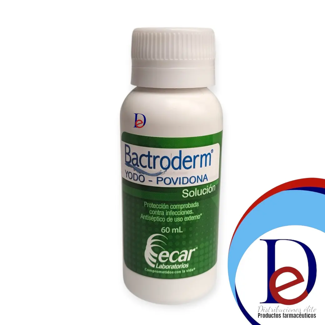 BACTRODERM SOLUCION X 60 ML- YODOPOVIDONA- ECAR- - UBI 9-B-BLOQUE 2 1