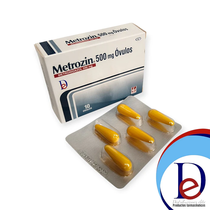 METROZIN 500 MG X 50 CAP -METRONIDAZOL-PROCAPS UBI 21-D 1