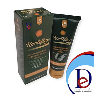 KARTIFLEX CBD CREMA X 60 GR -CURCUMA+ CAPSICUM+ ARNICA+ HERPAGOPHYTUM+ CANNABIS SATIVA-RUECAM UBI 19-D