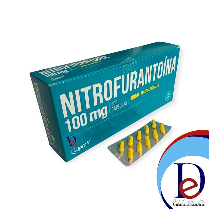 NITROFURANTOINA 100 MG X 300 CAP- - LAPROFF- UBI 15-A 1