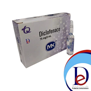 DICLOFENACO 75MG/3ML X 5 AMP --MK UBI 5-B