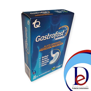 GASTROFAST ADVANCE X 12 SBS-  ALGINATO DE SODIO+ BICARBONATO DE SODIO+ MAGALDRATO+ SIMETICONA- TQ- UBI 5-D