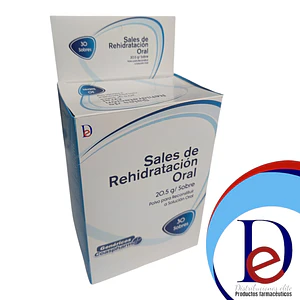 SALES DE REHIDRATACION X 30 SBS- - COASPHARMA- - UBI 25-A-BODEGA A