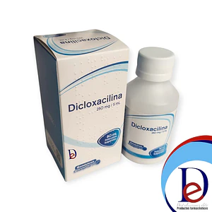 DICLOXACILINA 250MG/5ML SUSP X 80 ML - - COASPHARMA- UBI 4-E