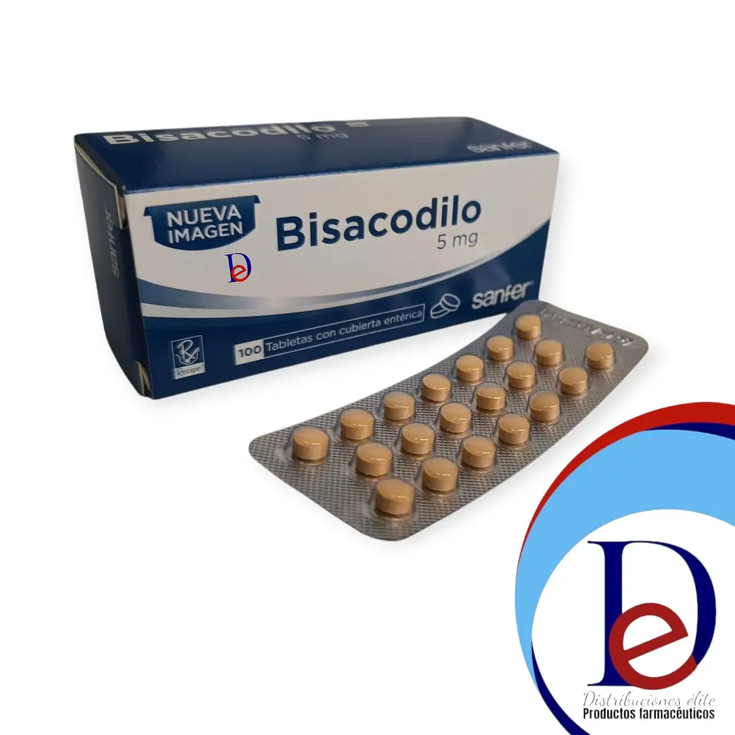 BISACODILO 5 MG X 100 TAB- - RECIPE -VTO JUL 27-- UBI 20-D 1