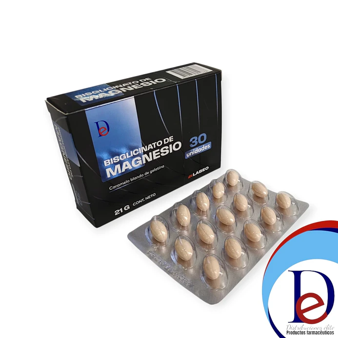 BISGLICINATO DE MAGNESIO 21 G X 30 CAP- - VITAFAR- UBI 21-E 1
