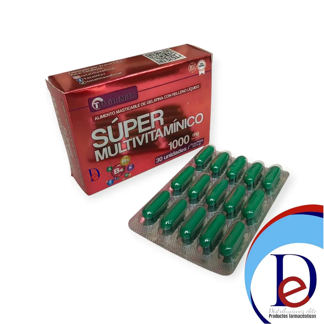 SUPER MULTIVITAMINICO X 30 SOFTGEL- - TOTALMAX - UBI 34-B 1