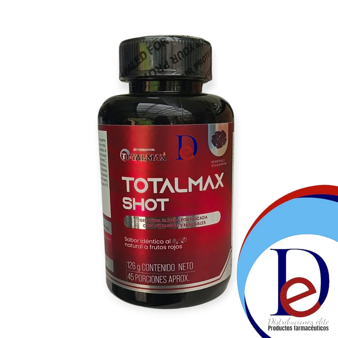 TOTALMAX SHOT FCO X 90 SOFTGEL- MULTIVITAMINICO- TOTALMAX- UBI *8-C 1