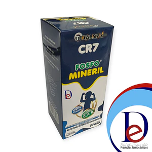 CR7 FOSFOMINERIL JBE X 240 ML- QUINUA+ OMEGA 3 DHA EPA+ VITAMINA C+ VITAMINA A+ VITAMINA D+ HIERRO+ CALCIO- TOTALMAX- UBI 26-E
