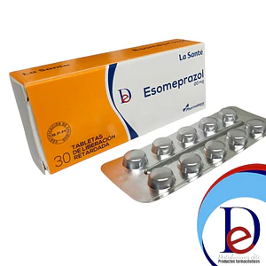 ESOMEPRAZOL 20 MG X 30 TAB --LASANTE UBI 13-D