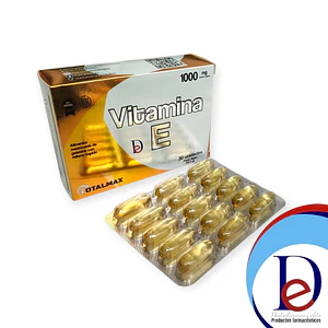 VITAMINA E X 30 SOFTGEL- -TOTALMAX- UBI 21-B