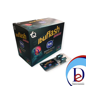 IBUFLASH MIGRAN 400MG/250MG/65MG X 30 CAP- IBUPROFENO+ ACETAMINOFEN+ CAFEINA- TQ- UBI 29-B