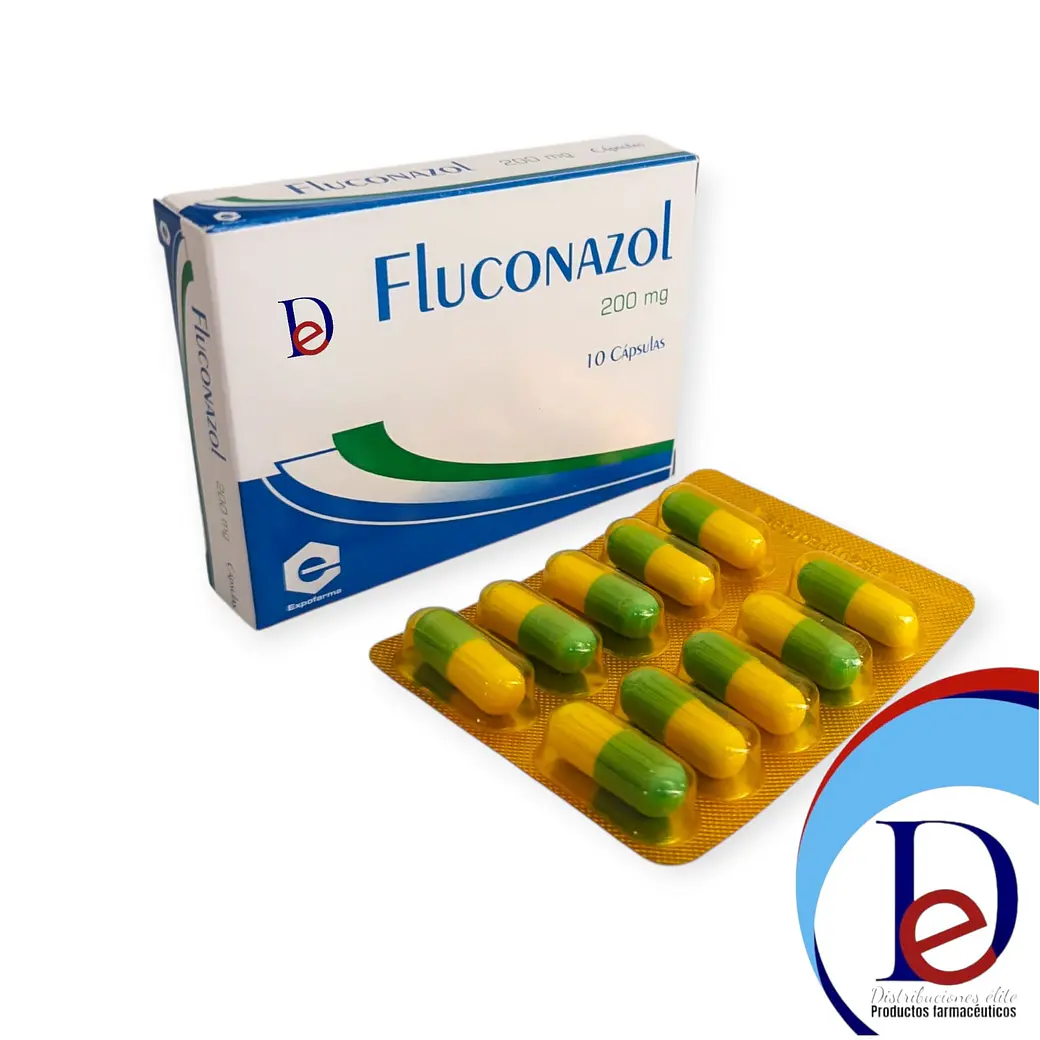 FLUCONAZOL 200 MG X 10 CAP- - EXPOFARMA- UBI 19-B 1